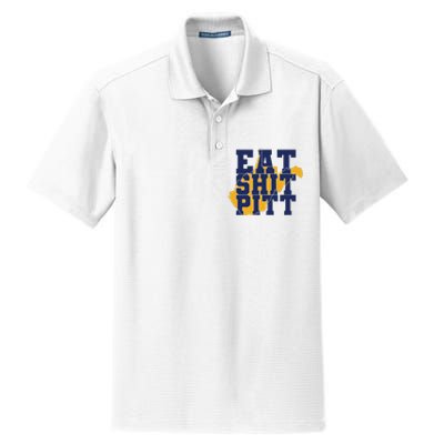 Eat Shit Pitt Dry Zone Grid Polo