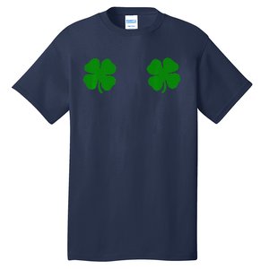 EverThreads Saint Patrick's Day FourLeaf Clover Tall T-Shirt