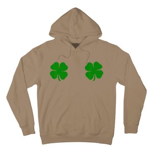 EverThreads Saint Patrick's Day FourLeaf Clover Hoodie