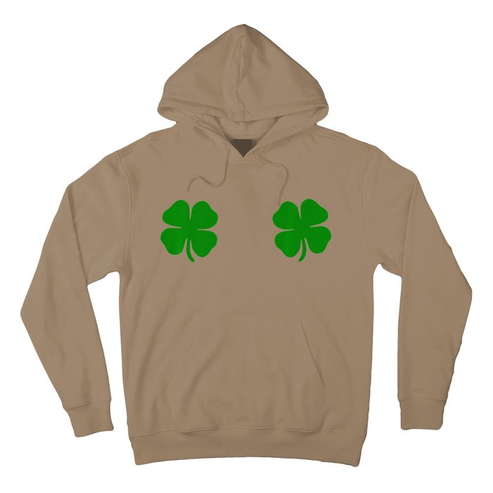 EverThreads Saint Patrick's Day FourLeaf Clover Hoodie