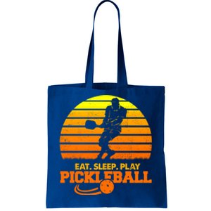 Eat Sleep Play Pickleball! Funny Sports Gift Tote Bag