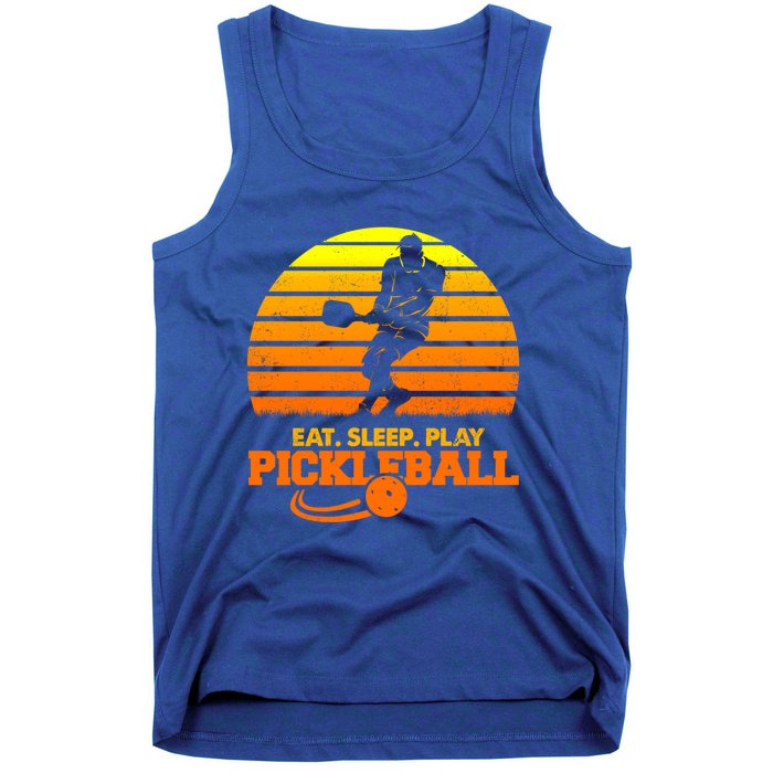 Eat Sleep Play Pickleball! Funny Sports Gift Tank Top