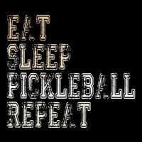 Eat Sleep Pickleball Repeat Saying Pickleball Player Youth Performance Sprint T-Shirt