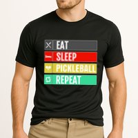 Eat Sleep Pickleball Repeat Funny Pickle Ball Cooling Performance Crew T-Shirt