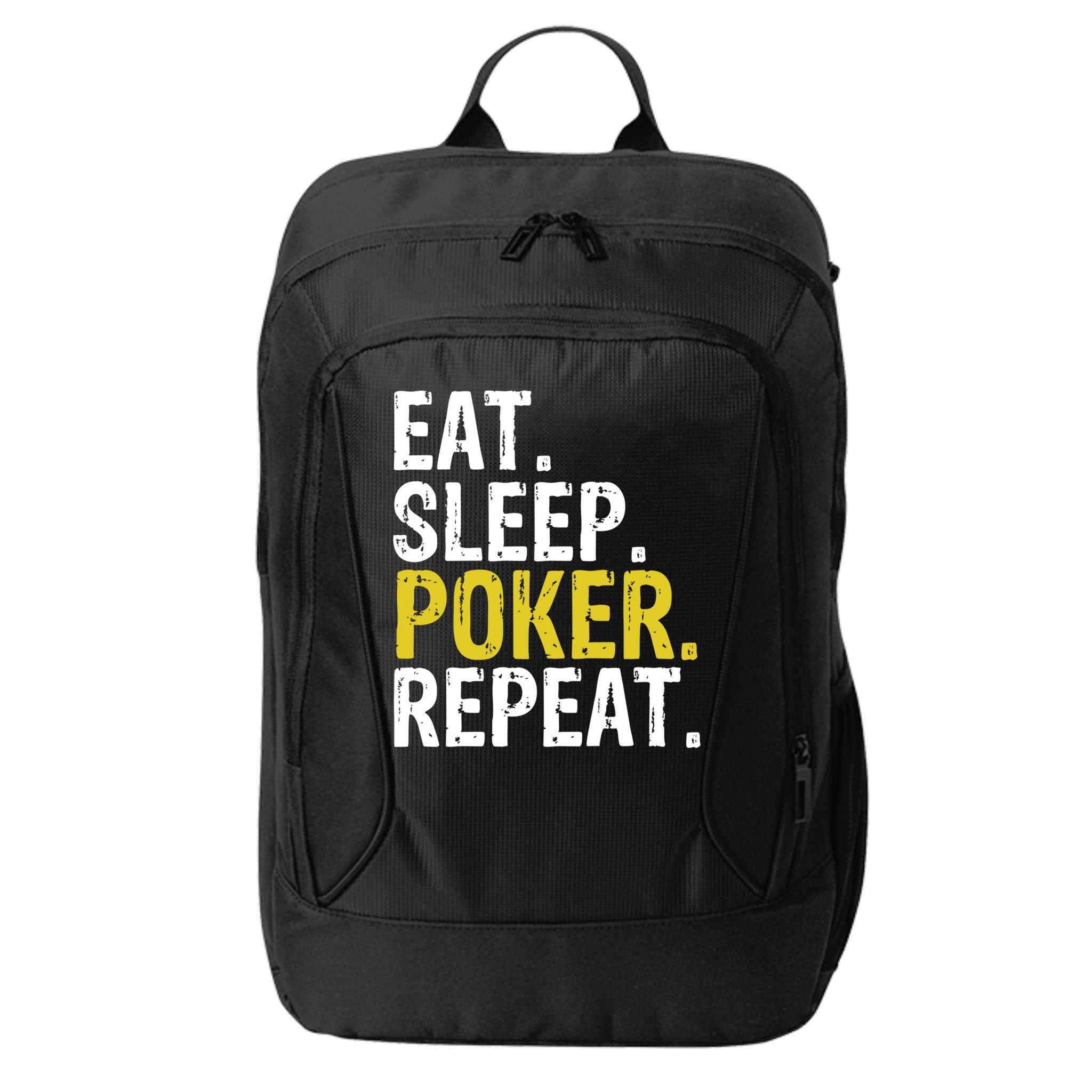 Eat Sleep Poker Repeat Game Gift City Backpack