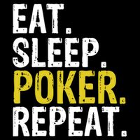 Eat Sleep Poker Repeat Game Gift City Backpack