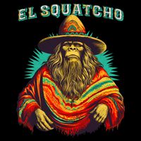 El Squatcho Poncho Western Bigfoot Funny Sasquatch Bucket Hat