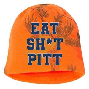 Eat Shit Pitt Kati - Camo Knit Beanie