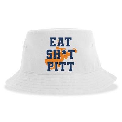 Eat Shit Pitt Sustainable Bucket Hat