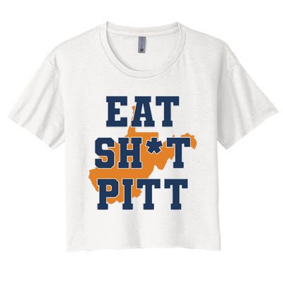 Eat Shit Pitt Women's Crop Top Tee