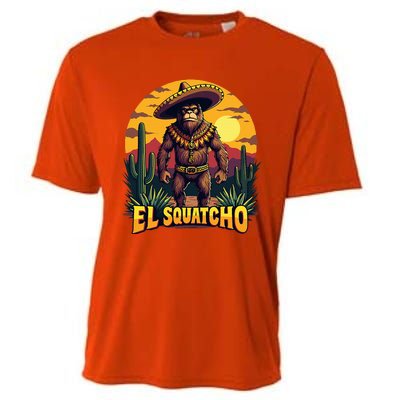 El Squatcho Poncho Cooling Performance Crew T-Shirt