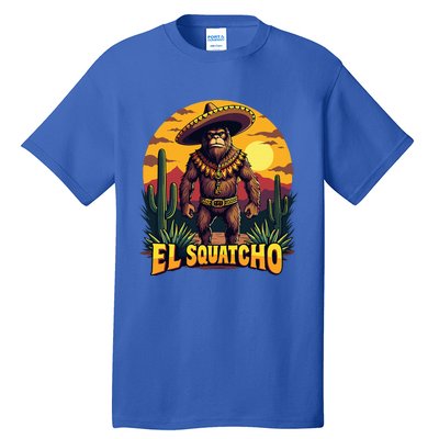 El Squatcho Poncho Tall T-Shirt