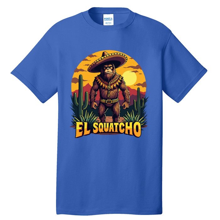 El Squatcho Poncho Tall T-Shirt