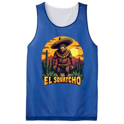 El Squatcho Poncho Mesh Reversible Basketball Jersey Tank