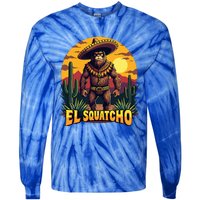 El Squatcho Poncho Tie-Dye Long Sleeve Shirt