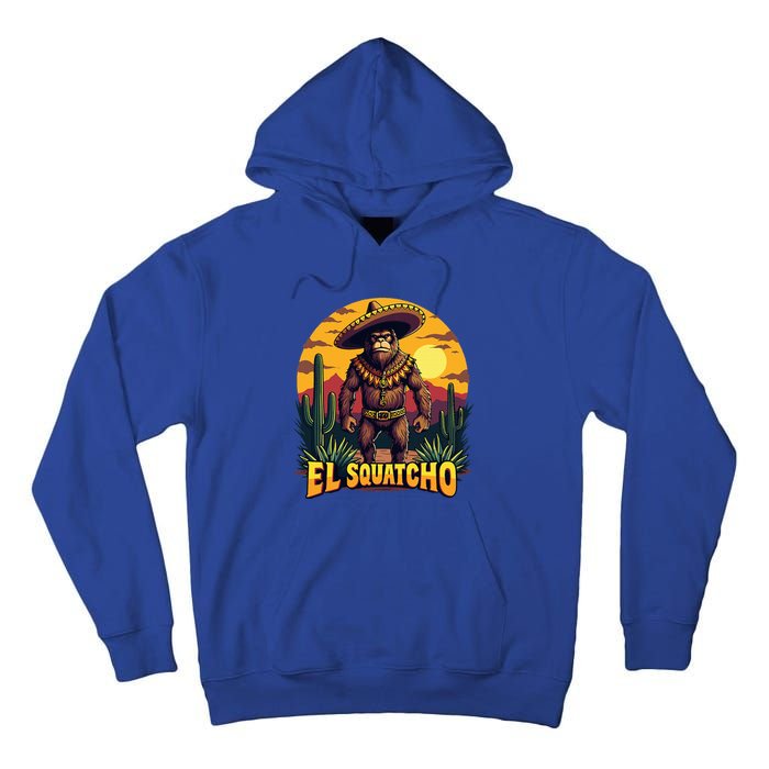 El Squatcho Poncho Tall Hoodie