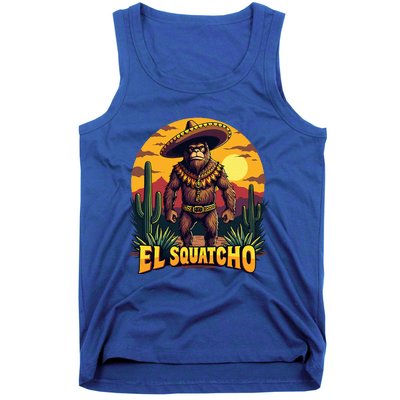 El Squatcho Poncho Tank Top