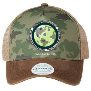 Pickleball | Fun Pickleball | Great Pickleball | Pickleball Shirt | Eat Sleep Pickleball Legacy Tie Dye Trucker Hat