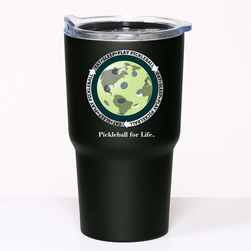 Pickleball | Fun Pickleball | Great Pickleball | Pickleball Shirt | Eat Sleep Pickleball Tumbler