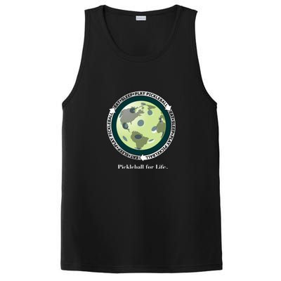 Pickleball | Fun Pickleball | Great Pickleball | Pickleball Shirt | Eat Sleep Pickleball PosiCharge Competitor Tank