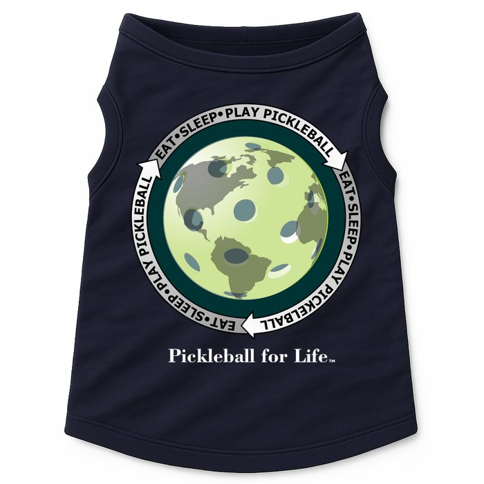 Pickleball | Fun Pickleball | Great Pickleball | Pickleball Shirt | Eat Sleep Pickleball Doggie Tank