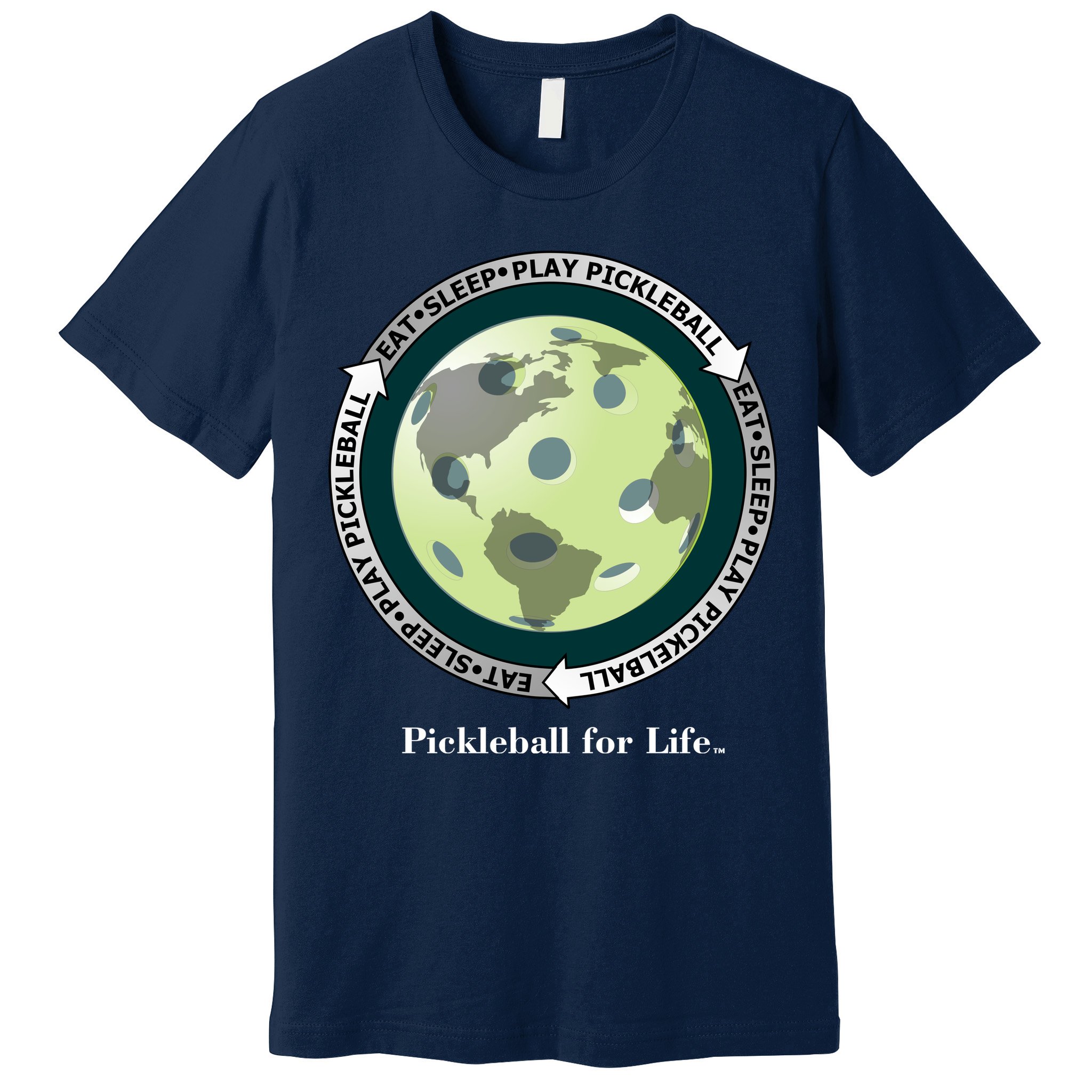 Pickleball | Fun Pickleball | Great Pickleball | Pickleball Shirt | Eat Sleep Pickleball Premium T-Shirt