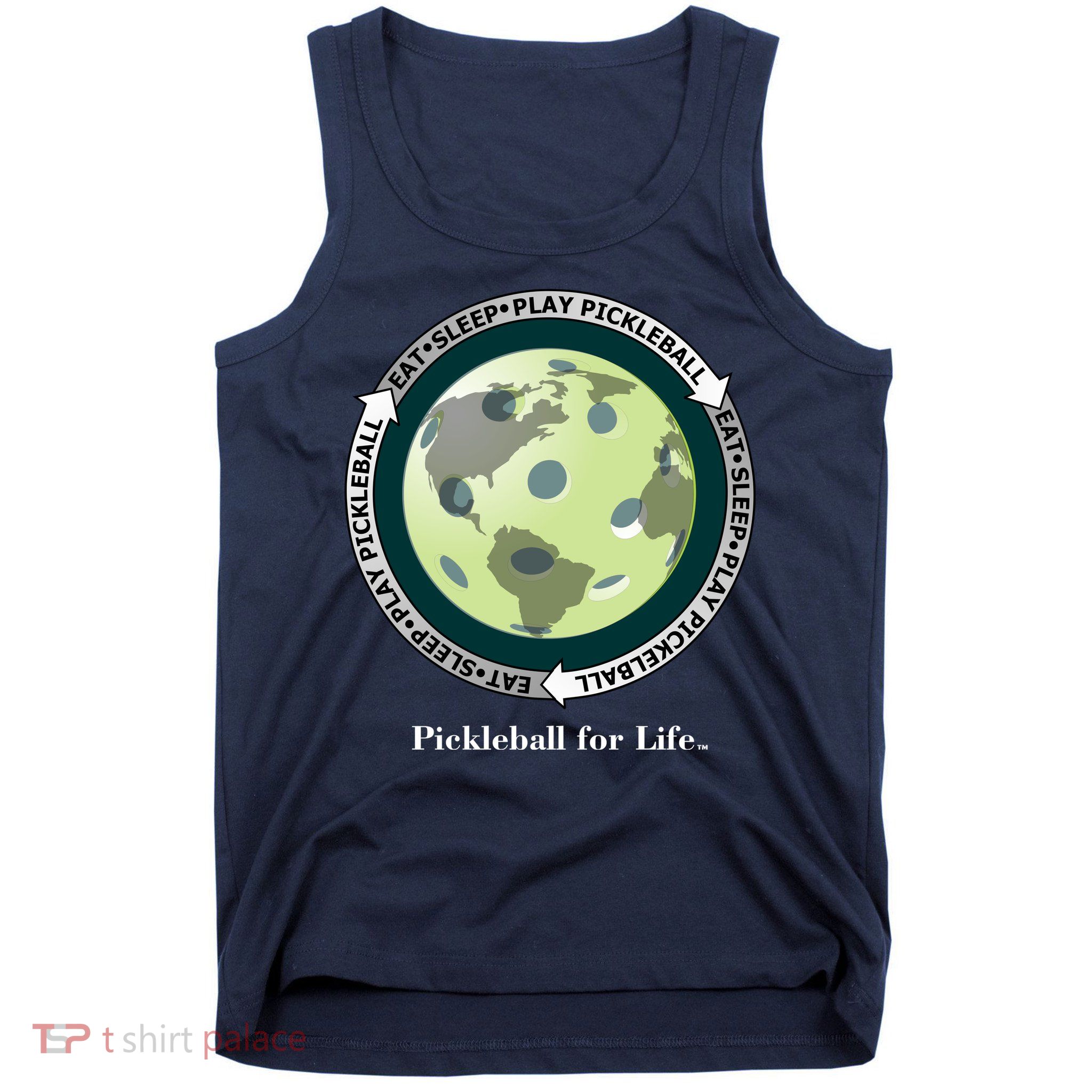 Pickleball | Fun Pickleball | Great Pickleball | Pickleball Shirt | Eat Sleep Pickleball Tank Top