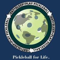Pickleball | Fun Pickleball | Great Pickleball | Pickleball Shirt | Eat Sleep Pickleball Zip Tote Bag