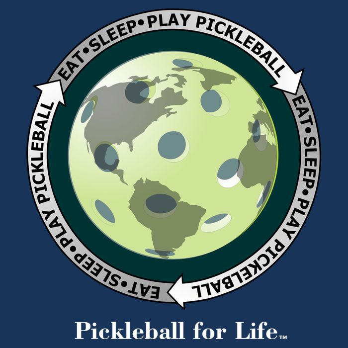 Pickleball | Fun Pickleball | Great Pickleball | Pickleball Shirt | Eat Sleep Pickleball Zip Tote Bag