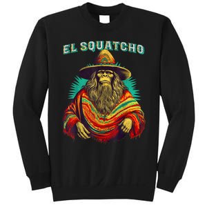 El Squatcho Poncho – Western Bigfoot Funny Sasquatch Sweatshirt