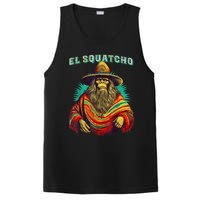 El Squatcho Poncho – Western Bigfoot Funny Sasquatch PosiCharge Competitor Tank