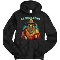 El Squatcho Poncho – Western Bigfoot Funny Sasquatch Tie Dye Hoodie