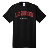 East Stroudsburg Pennsylvania College Style Tall T-Shirt