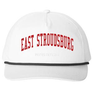 East Stroudsburg Pennsylvania College Style Snapback Five-Panel Rope Hat