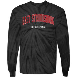 East Stroudsburg Pennsylvania College Style Tie-Dye Long Sleeve Shirt