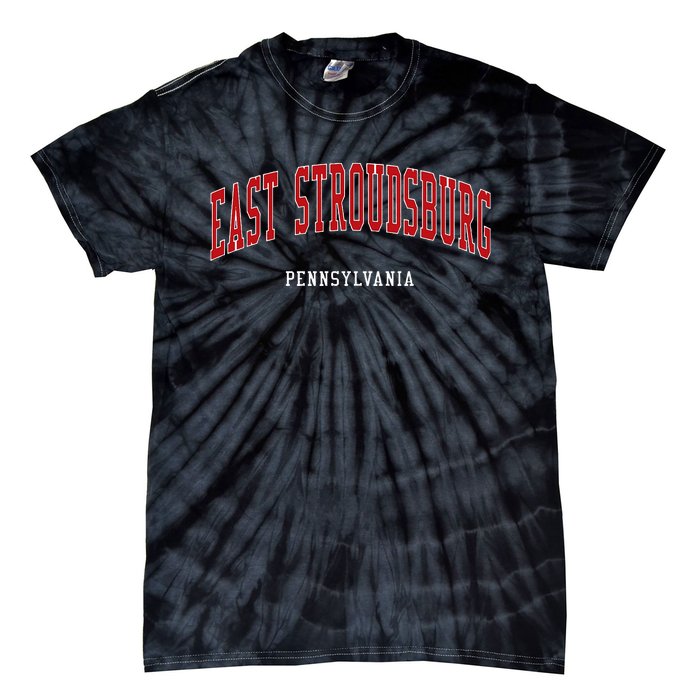 East Stroudsburg Pennsylvania College Style Tie-Dye T-Shirt