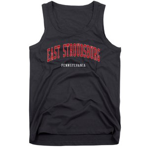 East Stroudsburg Pennsylvania College Style Tank Top