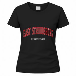 East Stroudsburg Pennsylvania College Style Women's T-Shirt