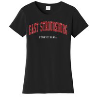 East Stroudsburg Pennsylvania College Style Women's T-Shirt