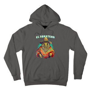 El Squatcho Poncho – Western Bigfoot Funny Sasquatch Gift Hoodie