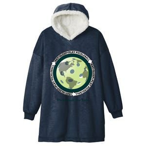 Eat Sleep Play Pickleball Mug Hooded Wearable Blanket