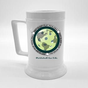 Eat Sleep Play Pickleball Mug Beer Stein