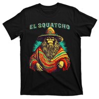 El Squatcho Poncho – Western Bigfoot Funny Sasquatch T-Shirt