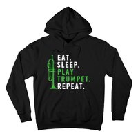 Eat Sleep Play Trumpet Repeat Trumpeter Trumpet Player Hoodie