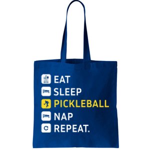 Eat Sleep Pickleball Nap Repeat (Meaningful Gift) Tote Bag