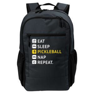 Eat Sleep Pickleball Nap Repeat (Meaningful Gift) Daily Commute Backpack