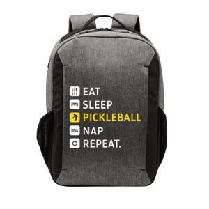 Eat Sleep Pickleball Nap Repeat (Meaningful Gift) Vector Backpack