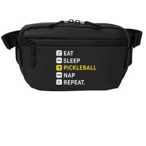 Eat Sleep Pickleball Nap Repeat (Meaningful Gift) Crossbody Pack