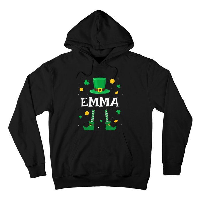 Emma Saint Patrick's Day Leprechaun Costume Emma Hoodie