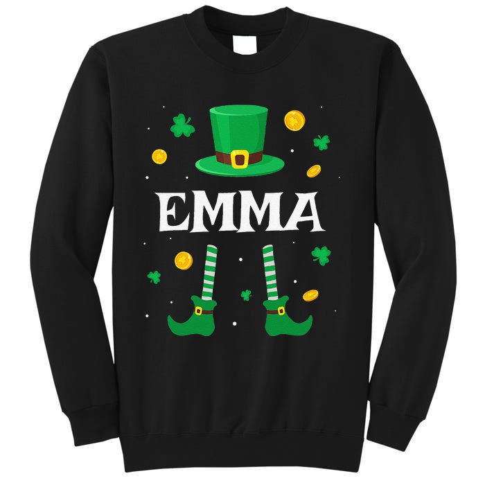 Emma Saint Patrick's Day Leprechaun Costume Emma Sweatshirt